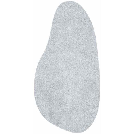 Alfombra HUARTE Gris 100 x 200 cm Poliéster vidaXL