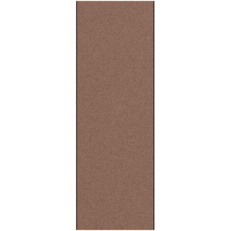 Felpudo Otro Marrón y Negro 120 x 350 cm Polipropileno y vinilo vidaXL