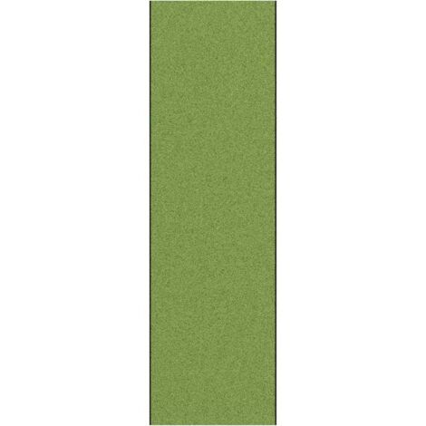 Felpudo Otro Verde y Negro 120 x 400 cm Poliamida y PVC vidaXL