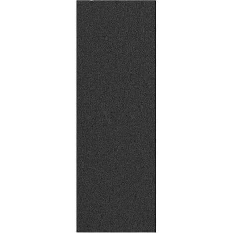 Felpudo Antracita y Negro 120 x 350 cm Polipropileno y vinilo vidaXL