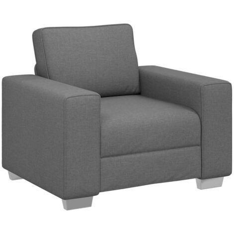Sofá Gris oscuro 100 x 77 x 82 cm tela vidaXL