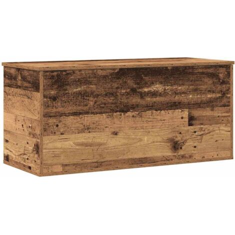 Caja de Almacenamiento Madera vieja 100 x 42 x 46 cm vidaXL
