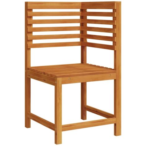 Silla de Jardín Marrón 50 x 50 x 91cm Madera maciza de Acacia vidaXL