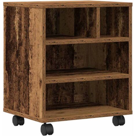 Soporte para Impresora Madera vieja 41 x 32 x 48 cm vidaXL