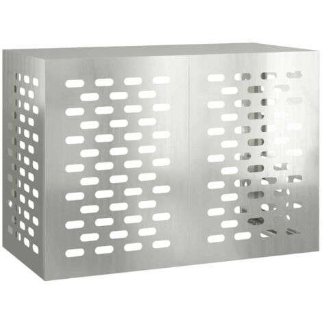 Funda para Aire Acondicionado Plateado 100 x 50 x 70 cm vidaXL