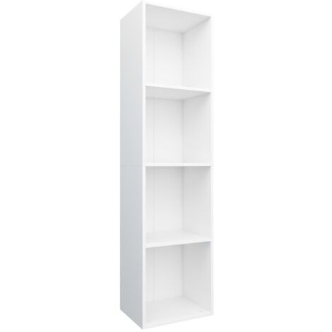 Estantería de libros/mueble TV madera contrachapada 36x30x143cm vidaXL