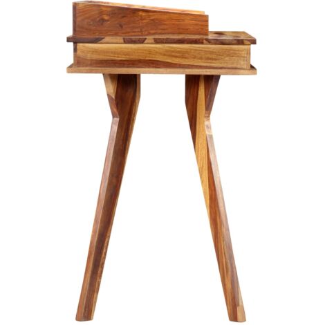 Escritorio de madera maciza de sheesham 115x50x85 cm vidaXL