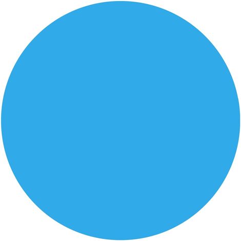 Cubierta redonda de PE de piscina, azul, 488 cm vidaXL
