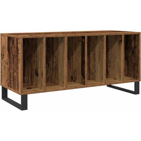 Mueble para discos de vinilo Madera vieja 100 x 38 x 48 cm vidaXL (1/5)