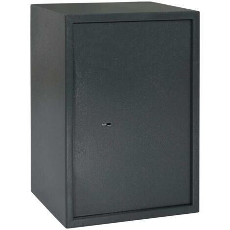 Caja Fuerte con cerradura Gris 31 x 35 x 50 cm Acero vidaXL
