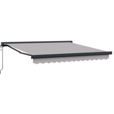 Toldo Gris Claro 300 x 250 x 165 cm Poliéster y Aluminio vidaXL (1/5)