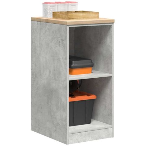 Armario de almacenamiento para garaje Roble Sonoma 40x51x85 cm vidaXL