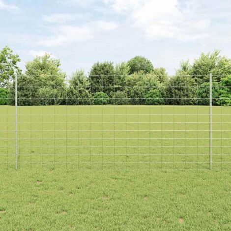 Cerca salvaje con postes 25 x 1,2 m (A x H) vidaXL