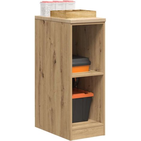 Armario de almacenamiento para garaje Artisan Oak 30x51x85 cm vidaXL