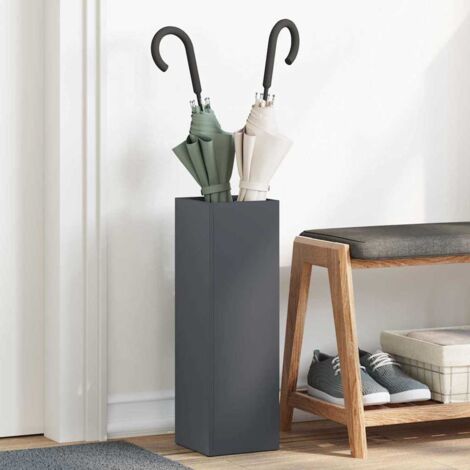 Soporte para sombrilla Antracita 15.5 x 15.5 x 49 cm Metal vidaXL