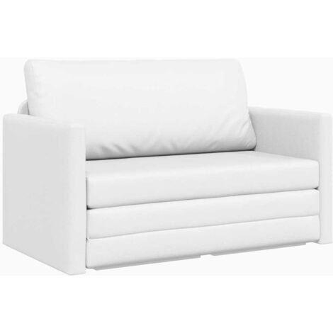 Sofá cama 124 x 71 x 78 cm Cuero artificial vidaXL (1/5)