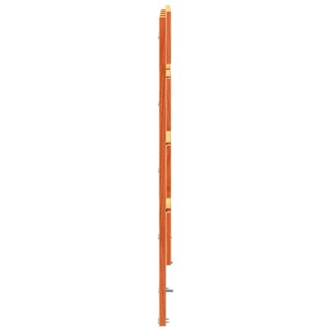 Cabecero de Madera con cabecera Marrón cera 160.5 x 3 x 80 cm vidaXL