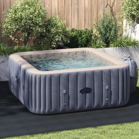 Lona para el fondo de la piscina Negro 274 x 274 cm vidaXL (1/5)