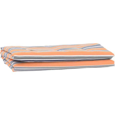Tela de recambio para toldo Azul y naranja 10 x 1.6 m tela vidaXL