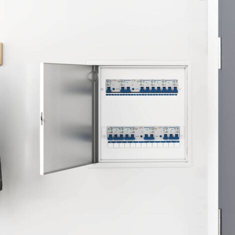 Panel de acceso Blanco 40 x 40 cm Acero vidaXL