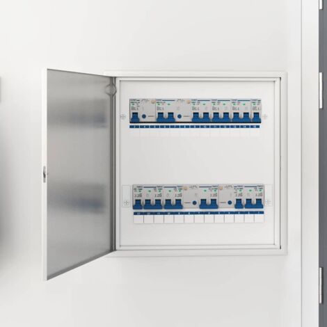 Panel de acceso Blanco 60 x 60 cm Acero vidaXL