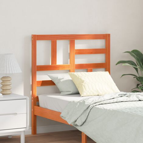 Cabecera de Cama con cabecera Marrón cera 105.5 x 4 x 104 cm vidaXL (1/5)