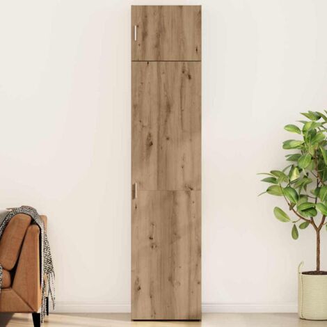 Armario de almacenamiento Roble artisan 50 x 41 x 225 cm vidaXL