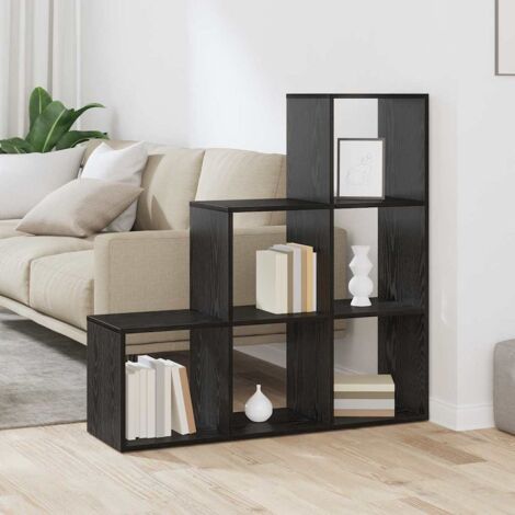 Estantería para libros Roble negro 99 x 29 x 99 cm vidaXL (1/5)