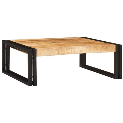 Estante de baño 65 x 50 x 23 cm Madera maciza de mango y hierro vidaXL