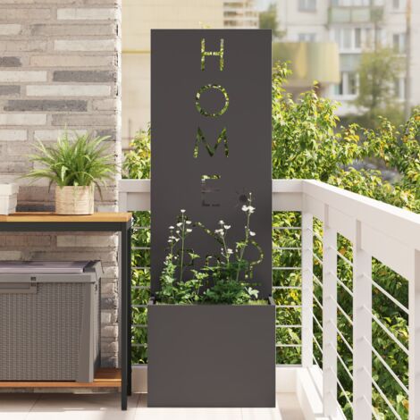 Pantalla de Privacidad para Jardín Calado Negro 50 x 140 cm vidaXL (1/5)