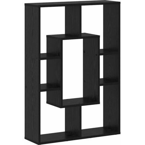 Librería Roble Negro 63 x 20 x 90 cm Madera de ingeniería vidaXL
