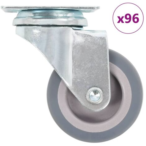 Ruedas giratorias 96 unidades 50 mm vidaXL