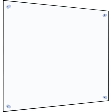Protector contra salpicaduras cocina vidrio templado 70x60 cm vidaXL