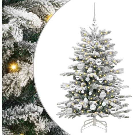 Árbol de Navidad artificial con ramas articuladas 120 cm vidaXL (1/5)
