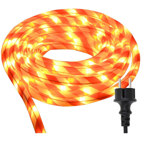 Luz de cuerda con 120 LED Cálido 5 m PVC vidaXL