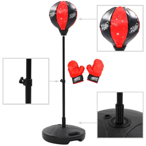 Punching ball de boxeo para niños 87-120 cm vidaXL