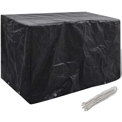 Cubierta para muebles de jardín 8 ojales 140x70x90 cm vidaXL