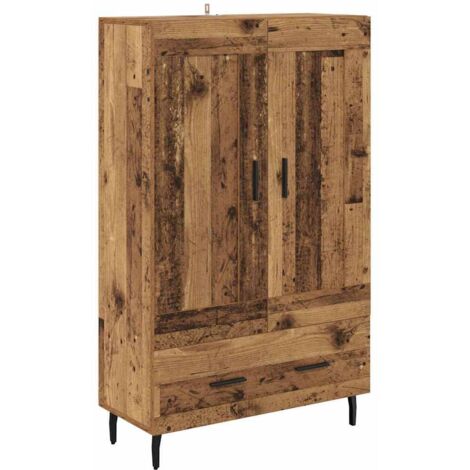 Alacena Madera Vieja 69,5 x 31 x 115 cm Madera contrachapada vidaXL