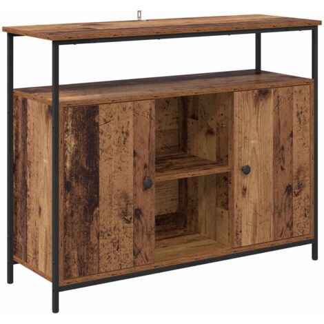 Vitrina Madera Vieja 100 x 35 x 80 cm Madera contrachapada vidaXL
