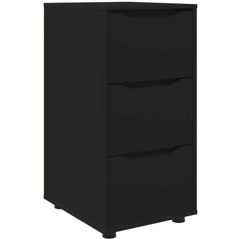 Armario de almacenamiento Negro 40 x 48 x 81 cm vidaXL