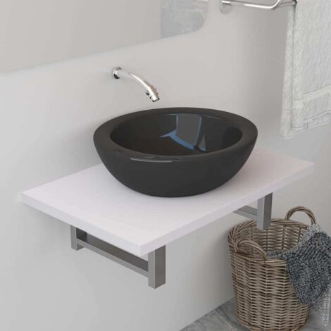 Mueble de cuarto de baño blanco 60x40x16,3 cm vidaXL