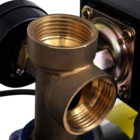 Bomba de agua inyectores con calibre 1300 W 5100 L/h azul vidaXL