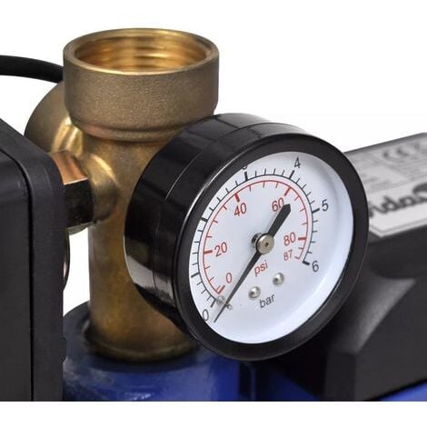 Bomba de agua inyectores con calibre 1300 W 5100 L/h azul vidaXL