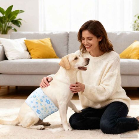 Pañal Desechable para Perro Macho 30 pcs M vidaXL