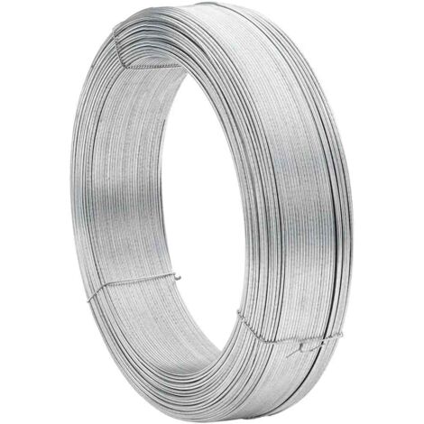 Alambre para atar vallas acero 250 m 2,5 mm vidaXL