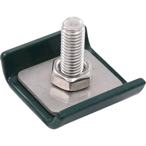 Conector de enrejado 25 sets verde vidaXL (1/3)
