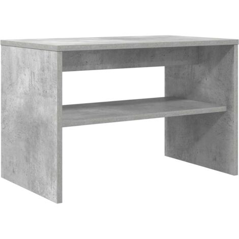 Mueble de TV Gris Concreto 60 x 35 x 40 cm Madera de ingeniería vidaXL (1/5)