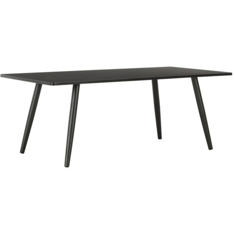 Mesa de centro negro 120x60x46 cm vidaXL (1/5)