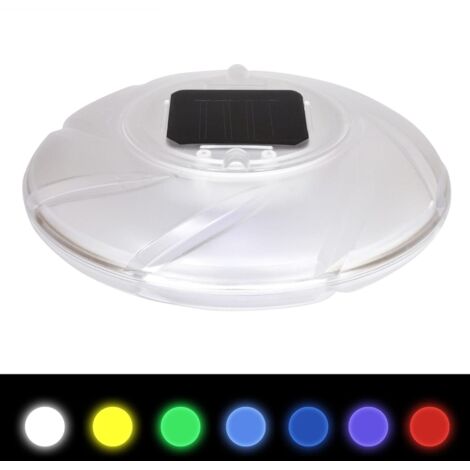 BESTWAY Lampara solar flotante para piscinas 18cm multicolor 58111