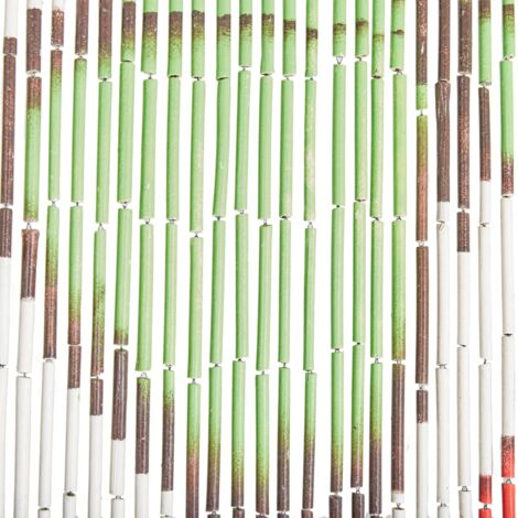 vidaXL Cortina de Bambú para Puerta Contra Insectos 90x200 cm Casa Mosquitera 